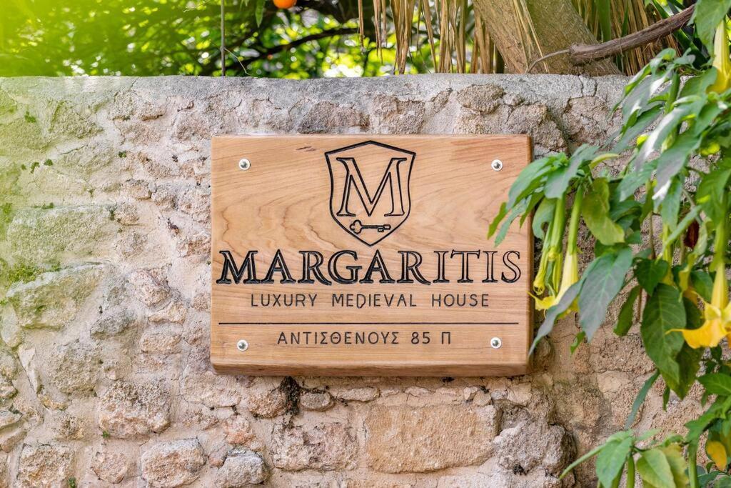 Margaritis Luxury Medieval House Rhodes City Exterior photo